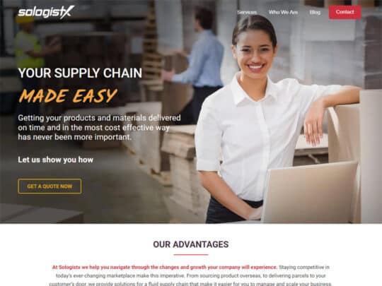 Sologistx website